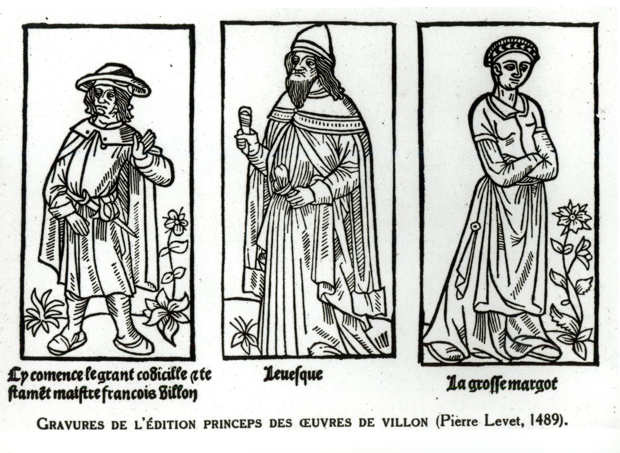 Francois Villon (1431-63) Bischof Thibaud d
