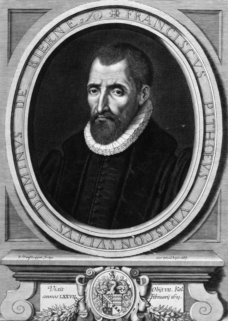 François Pithou, Druck von Pierre Louis van Schuppen, 1685 von French School