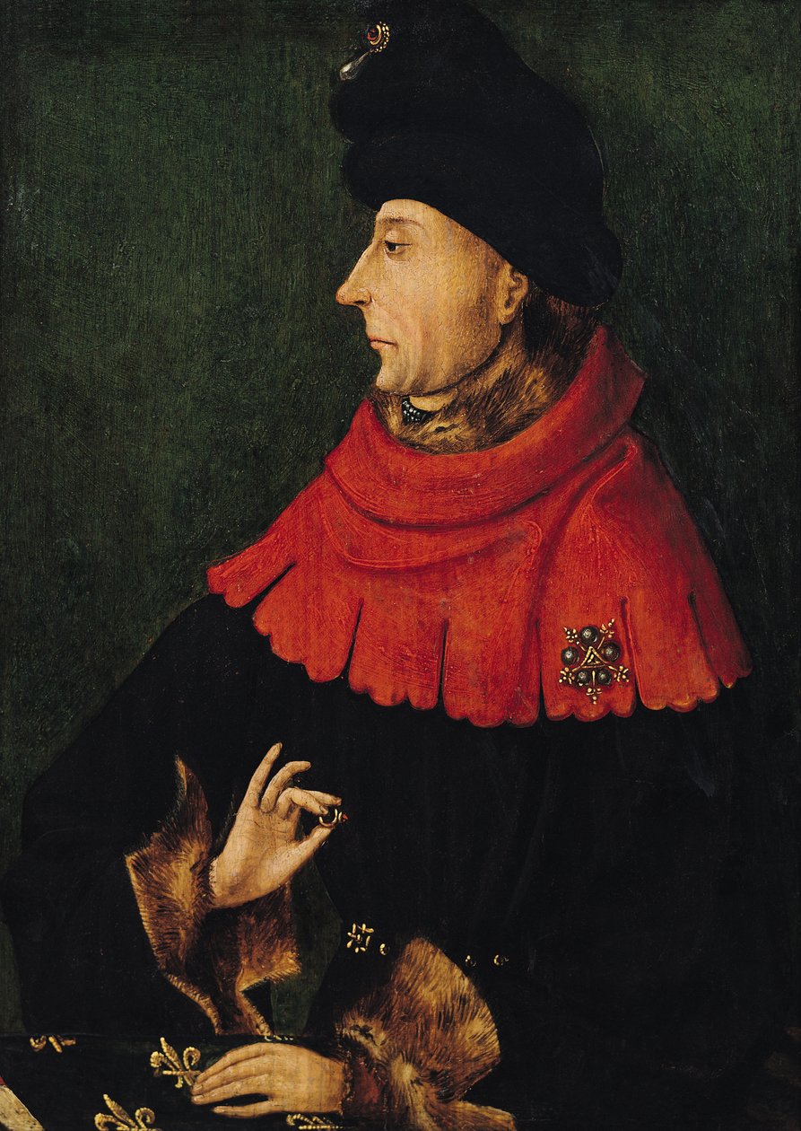 Johann Ohnefurcht (1371-1419) Herzog von Burgund von French School