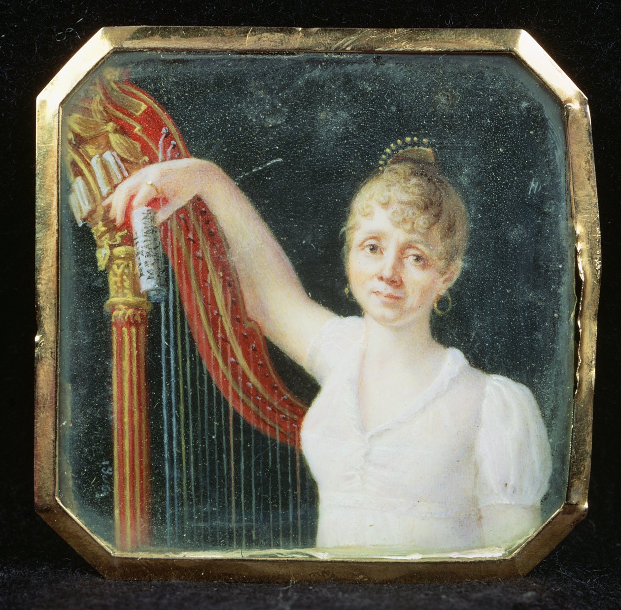 Porträt von Madame Beaumont von French School