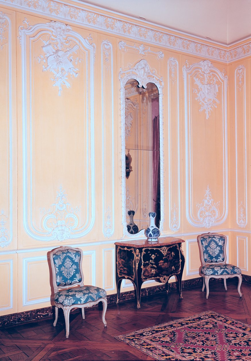 Salon Jaune, Louis XV Stil von French School