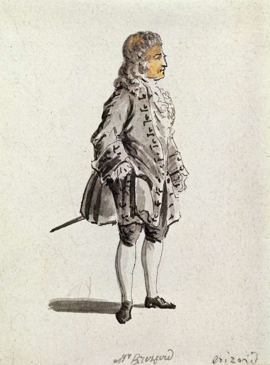 Der Schauspieler Brizard von French School