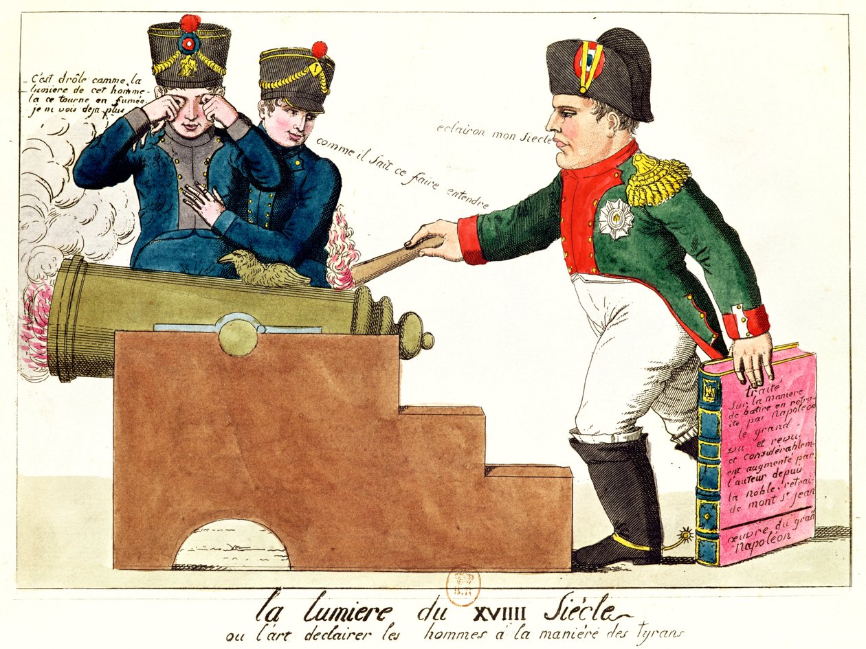 Das Licht des 19. Jahrhunderts, 1815 von French School