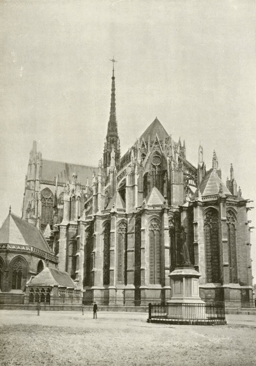 Amiens, Die Kathedrale, Apsis von French Photographer