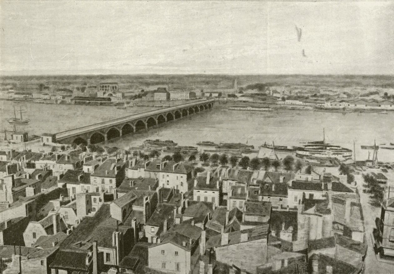 Bordeaux, Gesamtansicht von French Photographer
