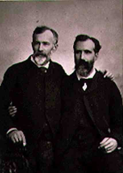 Emmanuel Benner (1836-96) und Jean Benner (1836-1906), aus 