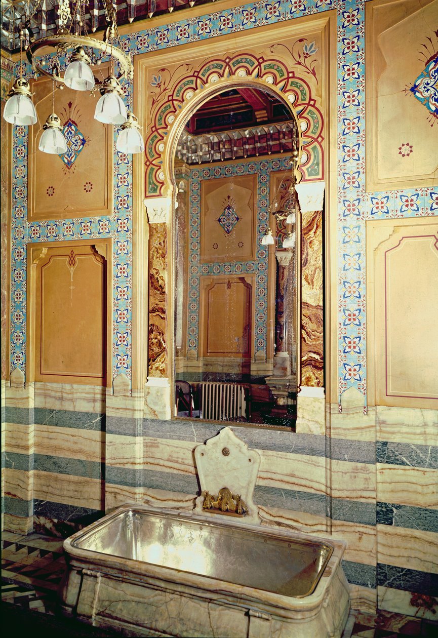 La Paivas Badezimmer im Hotel de Paiva von French Photographer