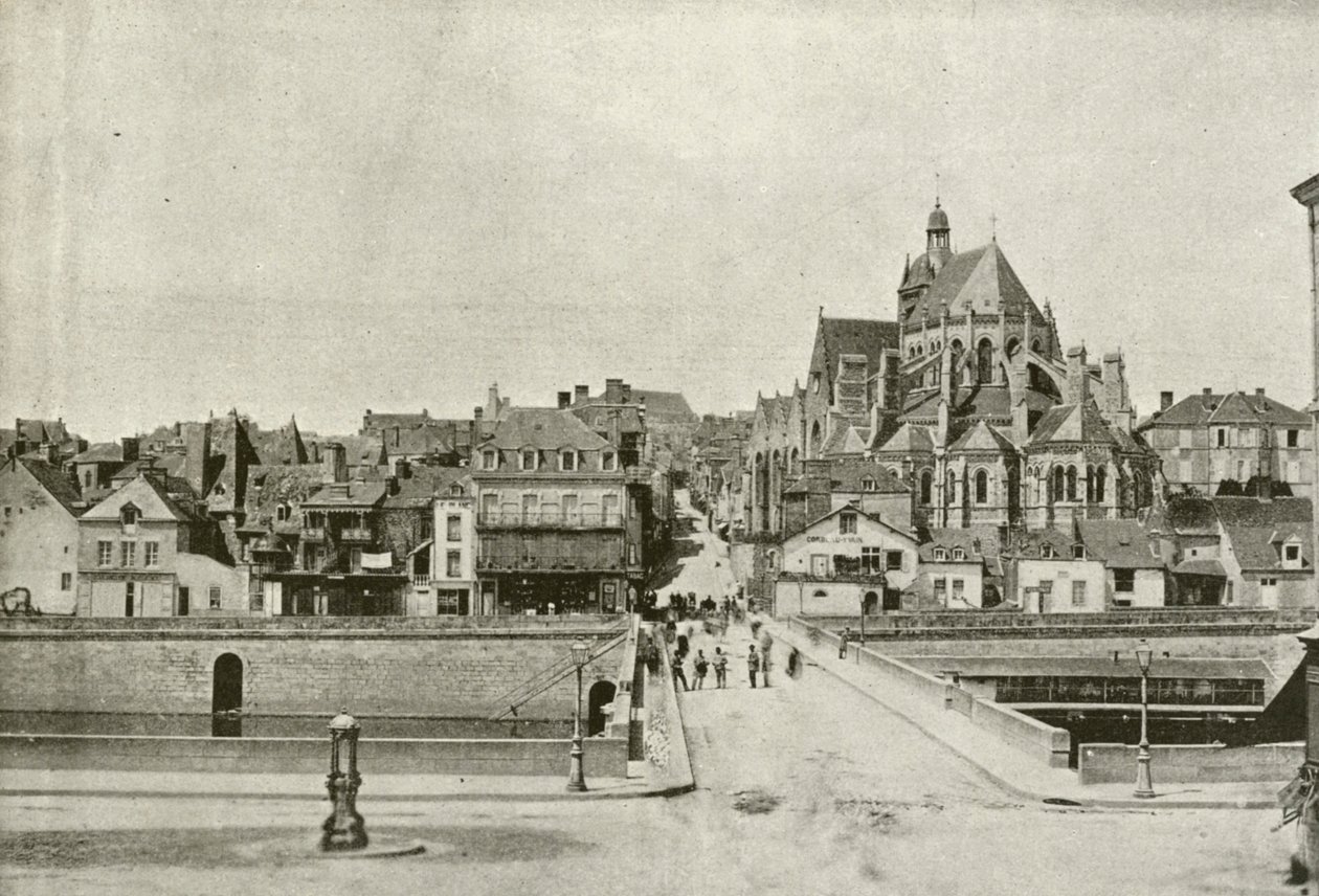 Mayenne, Eine Straße von French Photographer
