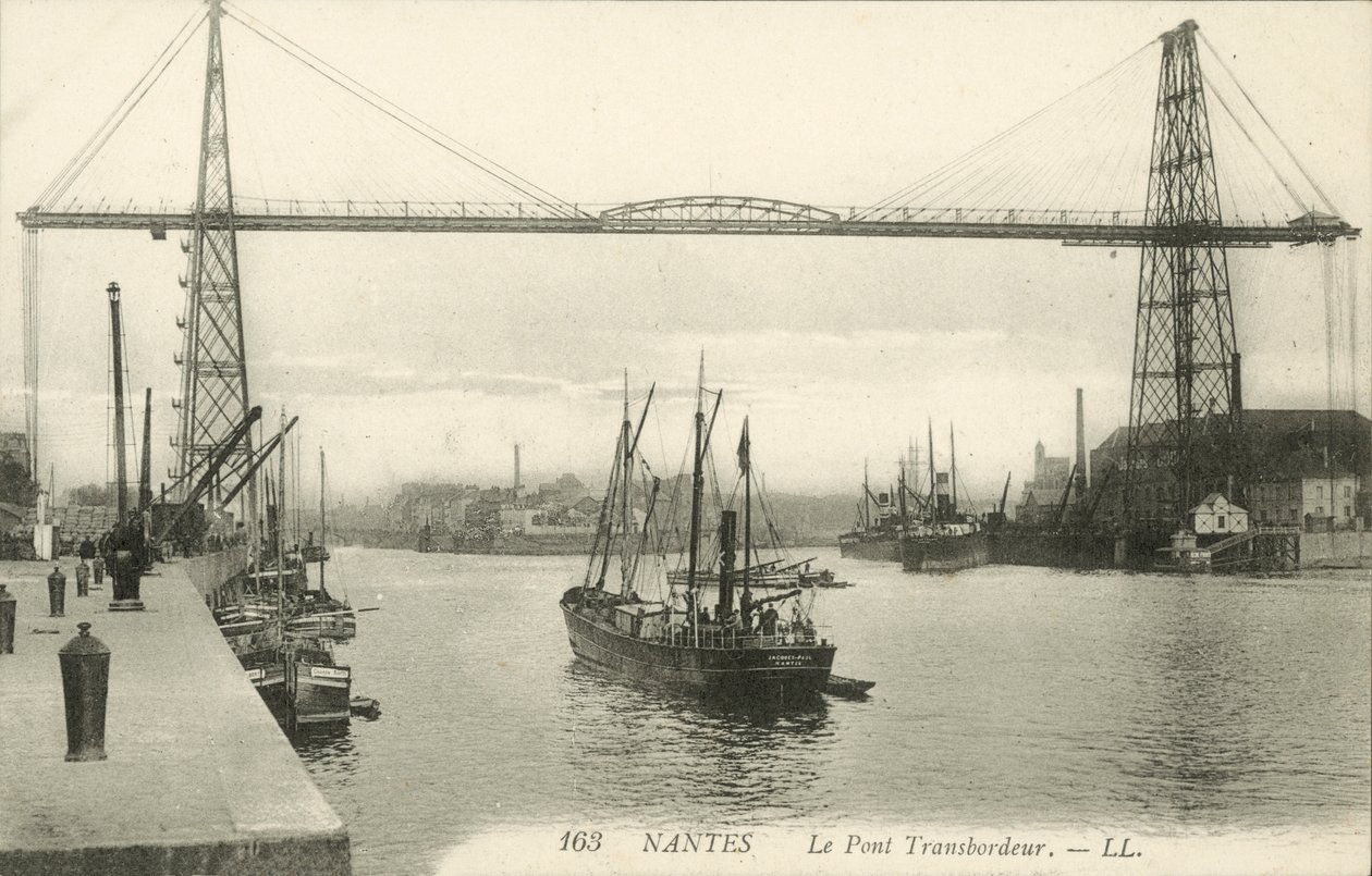 Nantes, Der Schwebefährenbrücke von French Photographer