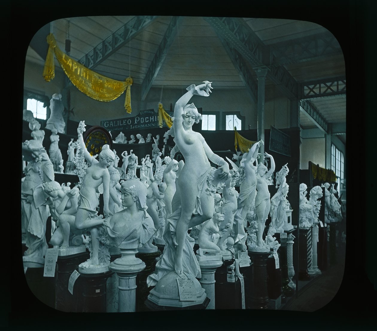 Pariser Weltausstellung: Palast der Nationalen Manufakturen, 1900 von French Photographer