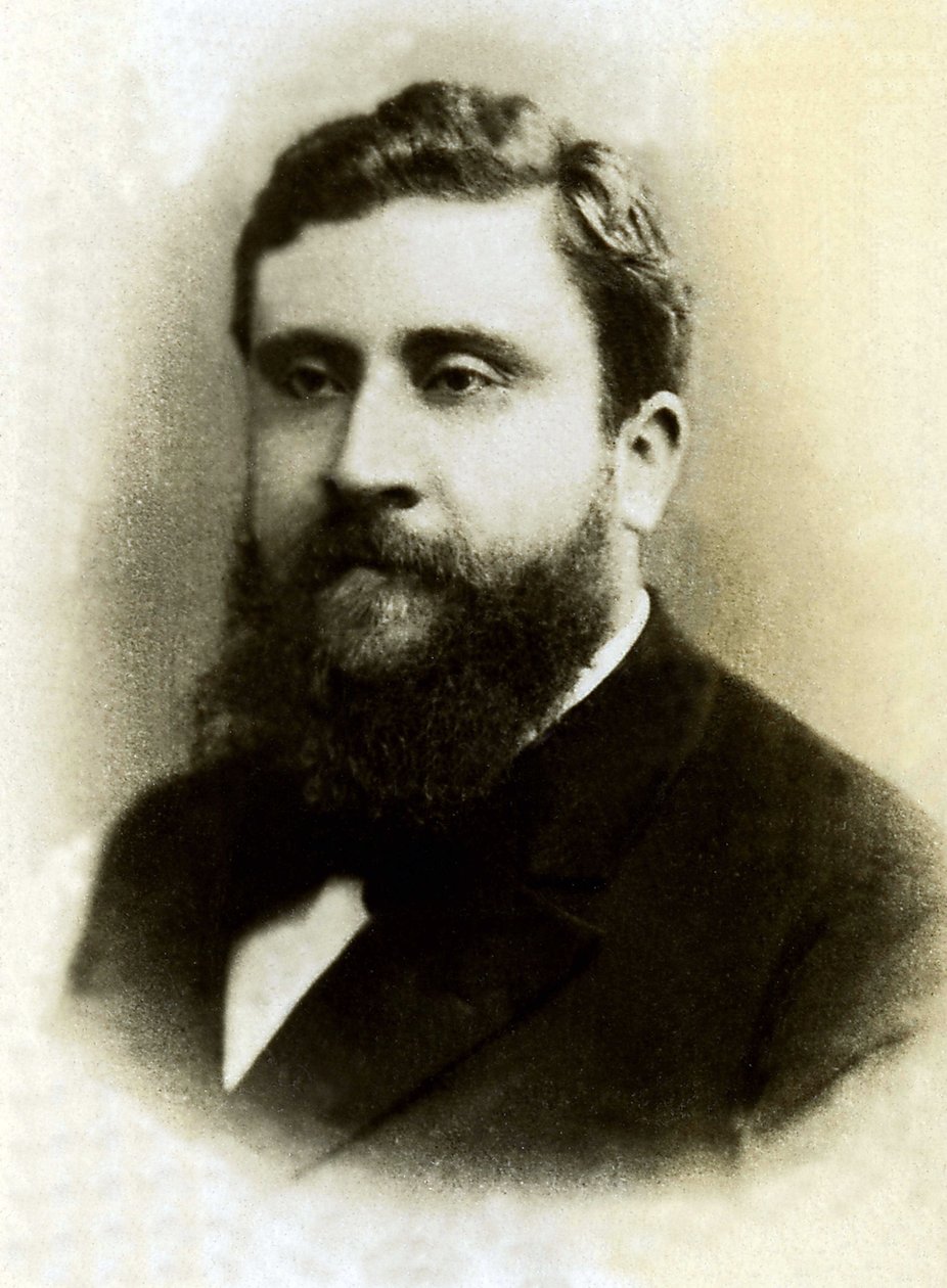 Porträt von Jean Jaures (1859-1914), französischer Politiker. von French Photographer