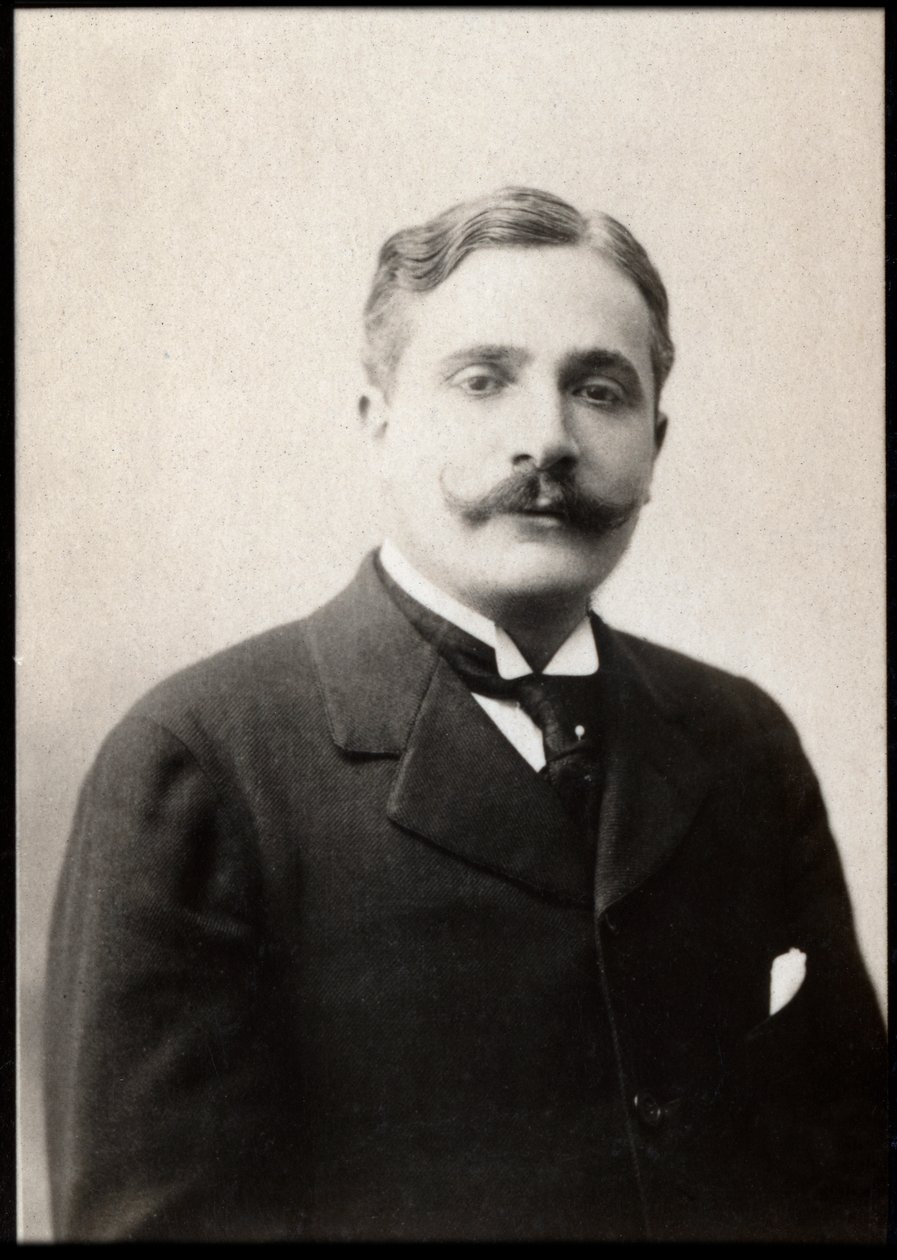Porträt von Pierre Decourcelle (1856-1926), französischer Schriftsteller von French Photographer