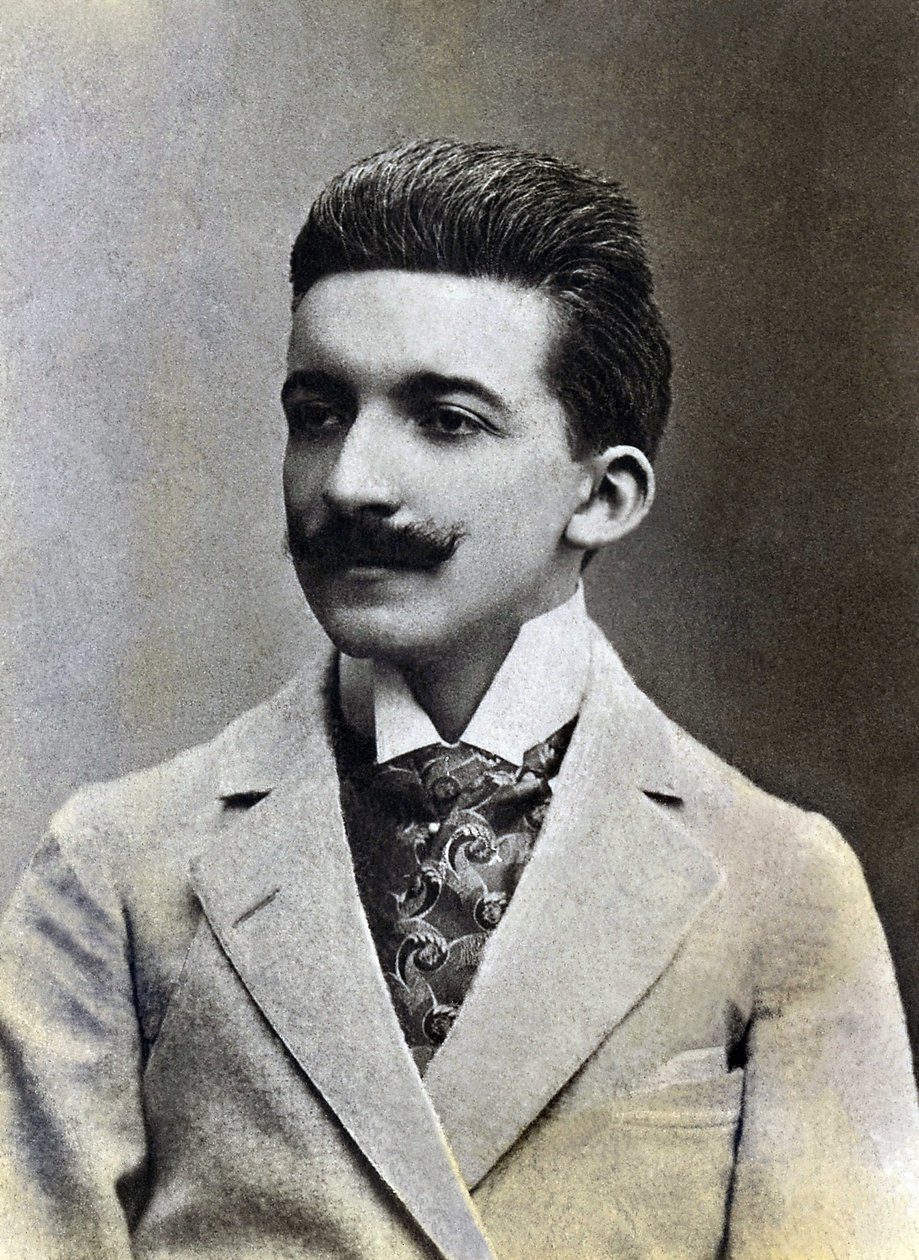 Porträt von Pierre Louis dit Louys (1870-1925), französischer Schriftsteller. von French Photographer