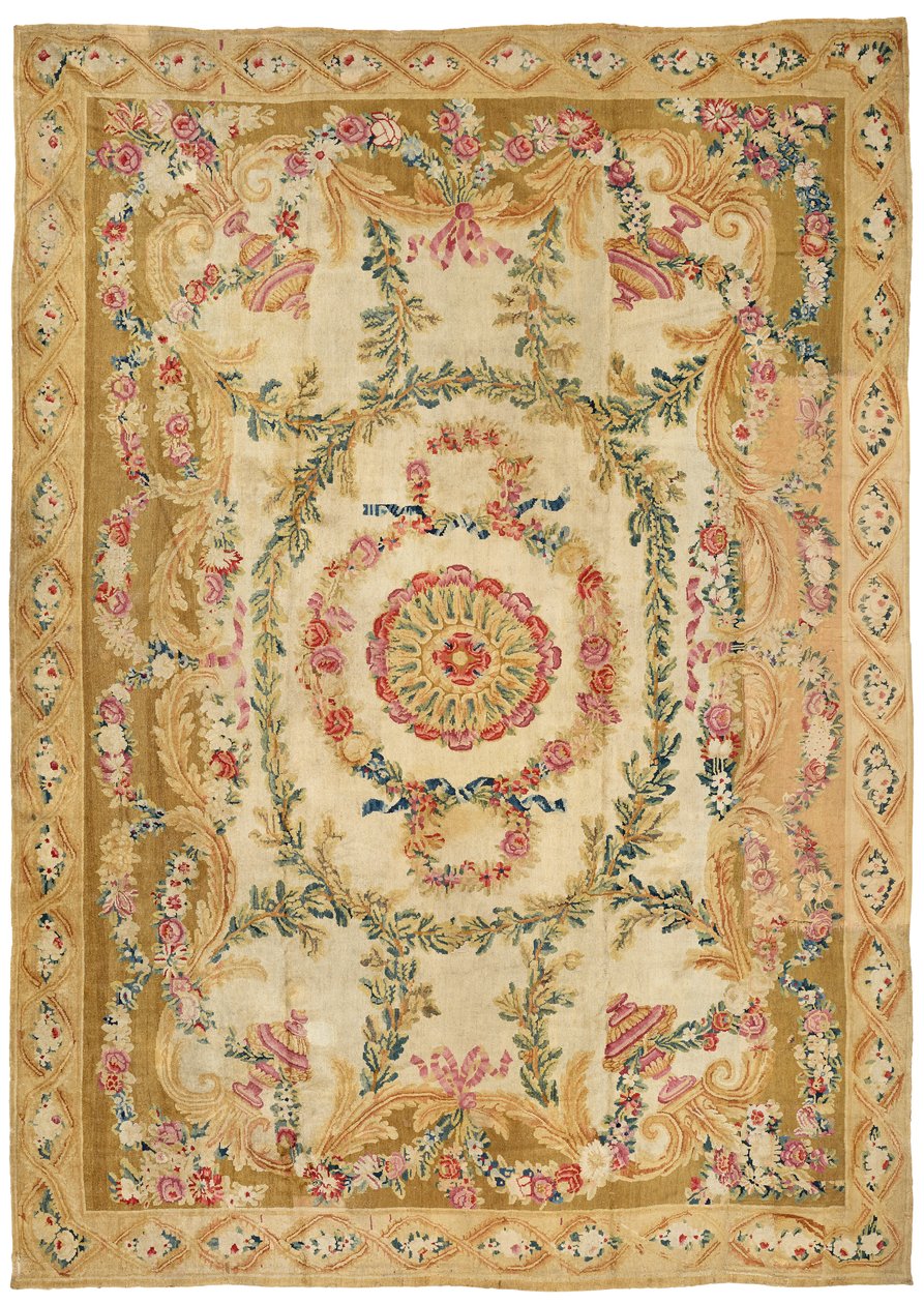 Ein Louis XVI Aubusson Teppich, Frankreich, späte 18. Jahrhundert von French School