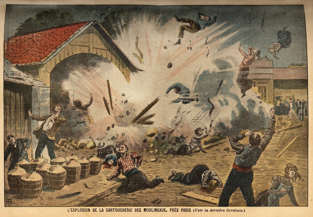 Eine Werkstatt in der Cartoucherie d