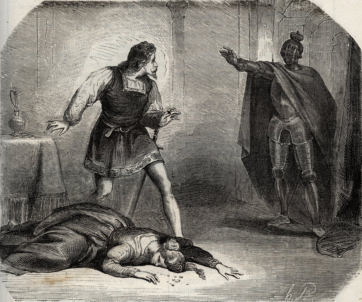 Des Ehebruchs beschuldigt, beging Yolande (genannt Mariette) d