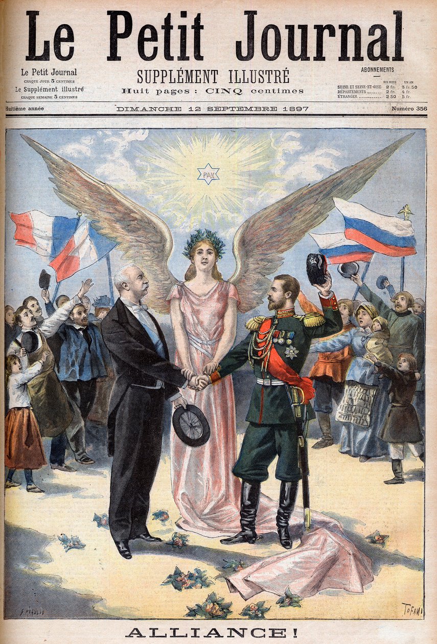 Allianz zwischen Frankreich und Russland von French School