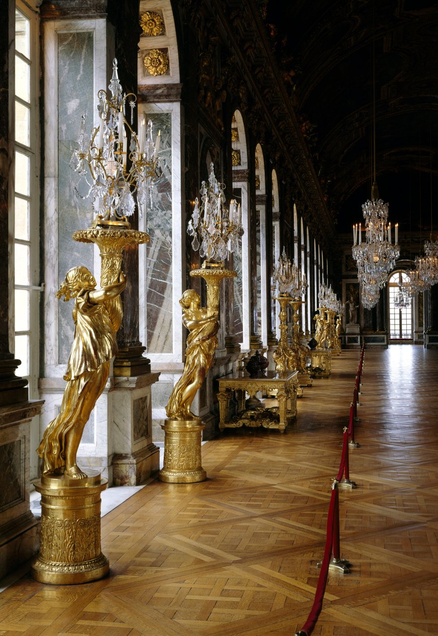 Architektur: Blick auf die restaurierte Eishalle. Versailles. Musée du Château von French School