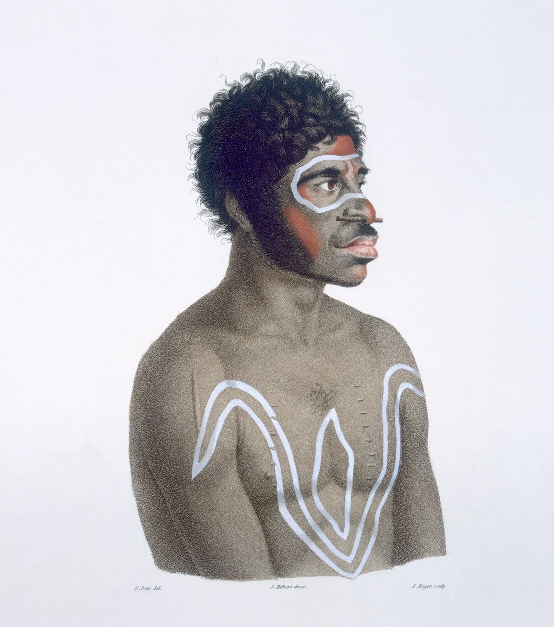 Australischer Aborigine, 1812 von French School