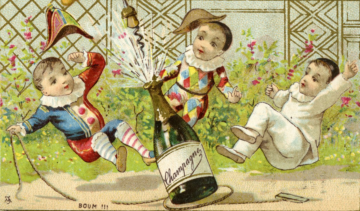Boum!!! Champagner!, ca. 1895 von French School