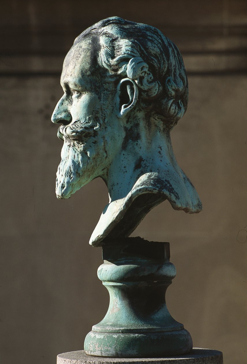 Büste von Édouard Manet (1832-83) von French School
