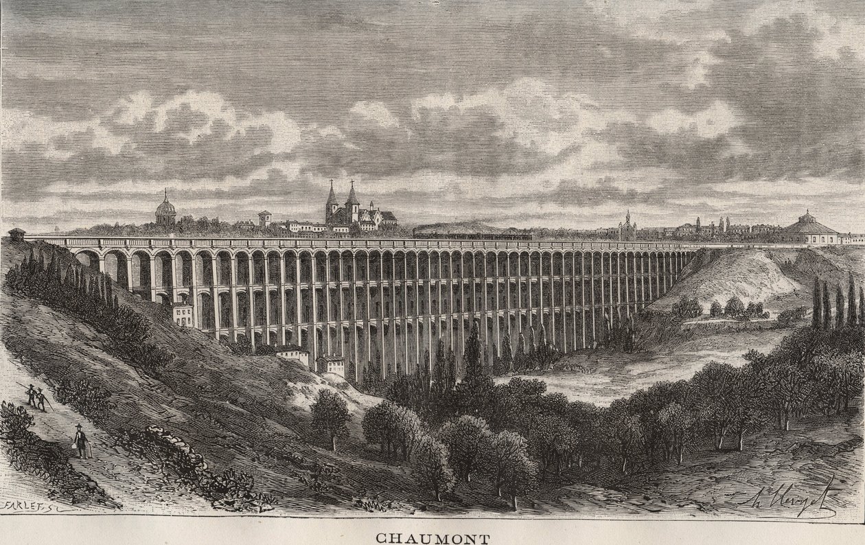Chaumont - Haute-Marne - Gravur in 