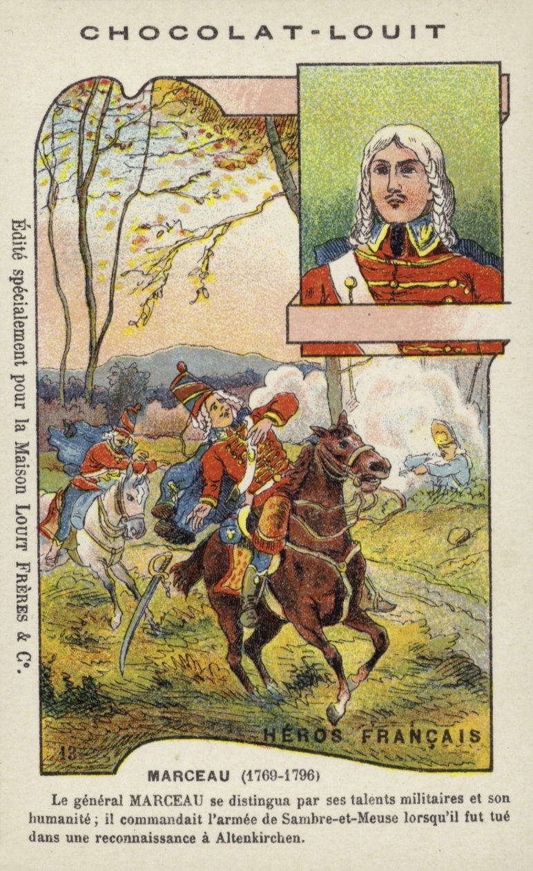 Tod von General Marceau-Desgraviers, Schlacht von Altenkirchen von French School