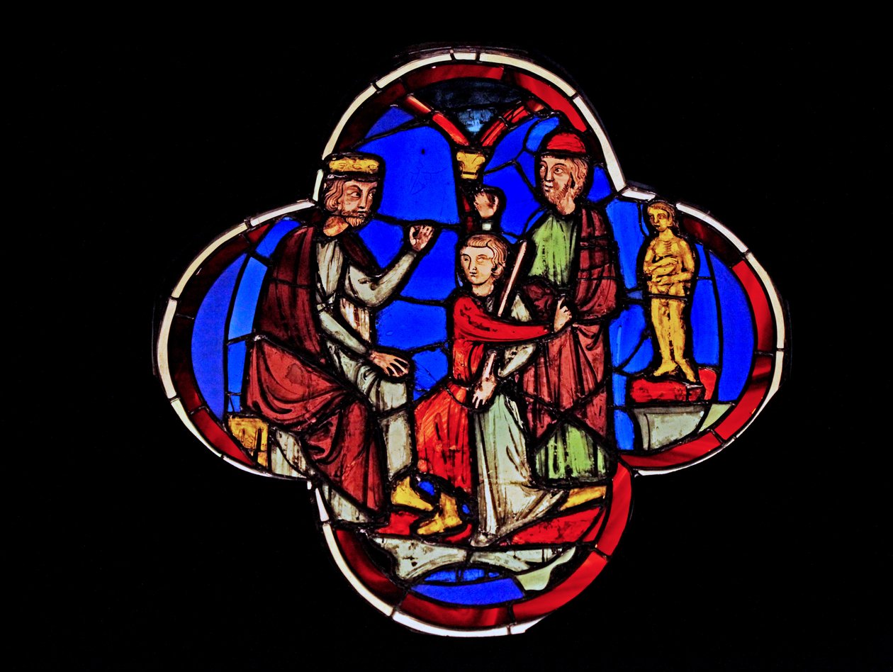Daniel vor Nebukadnezar von French School
