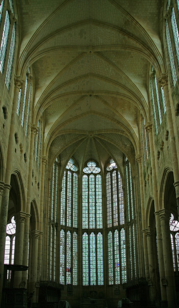 Blick auf das Ostende des Chors von French School