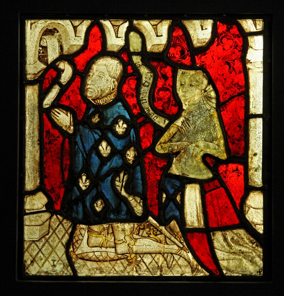 Zwei Türen, ursprünglich aus der Kirche von Betton, Bretagne von French School