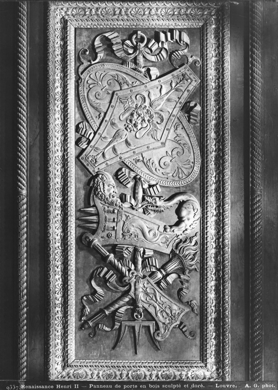 Türpaneel, Henri II Stil von French School