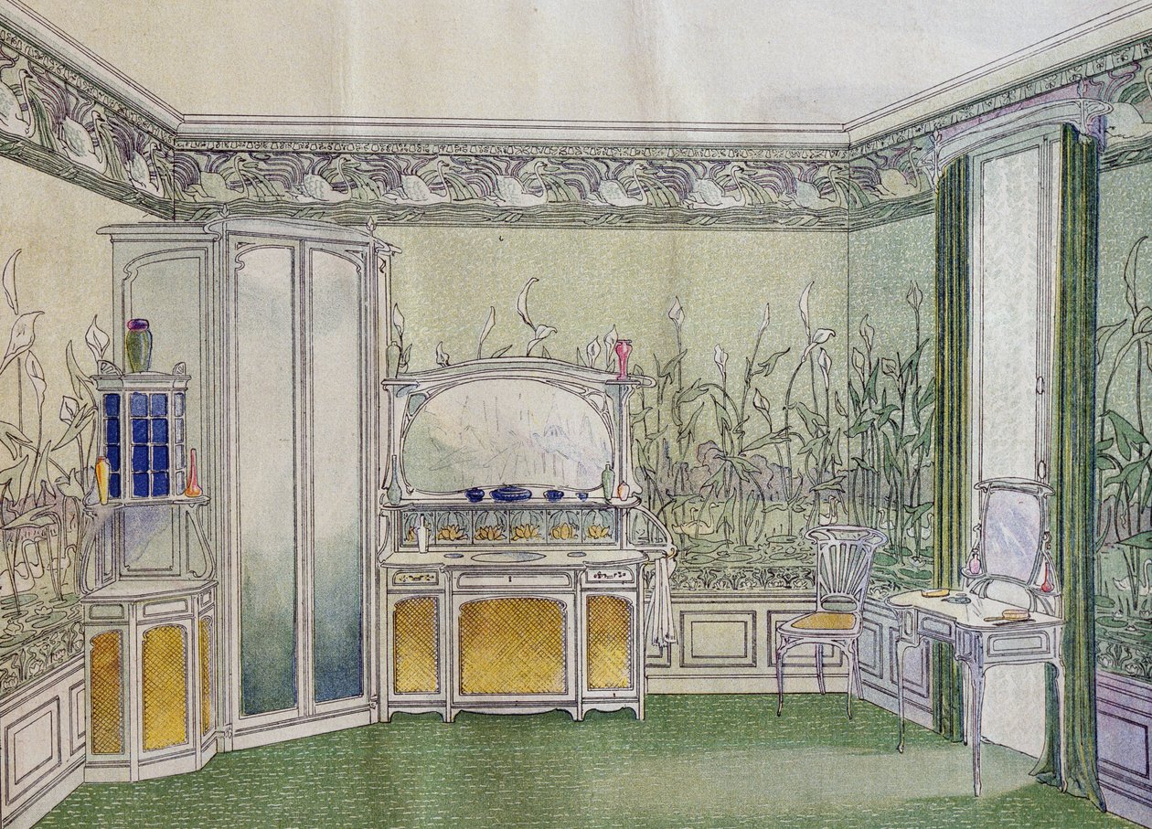 Ankleidezimmer von Maison Barbedienne-Dumas von French School