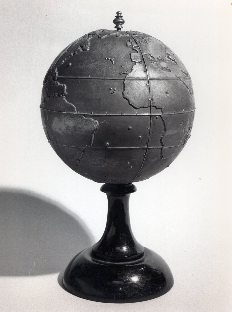 Bildungsglobus für Blinde (Bronze) von French School