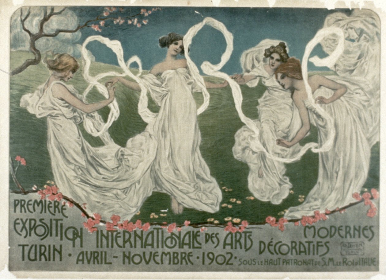 Erste Internationale Ausstellung für Moderne Dekorative Kunst in Turin, April-November 1902 von French School