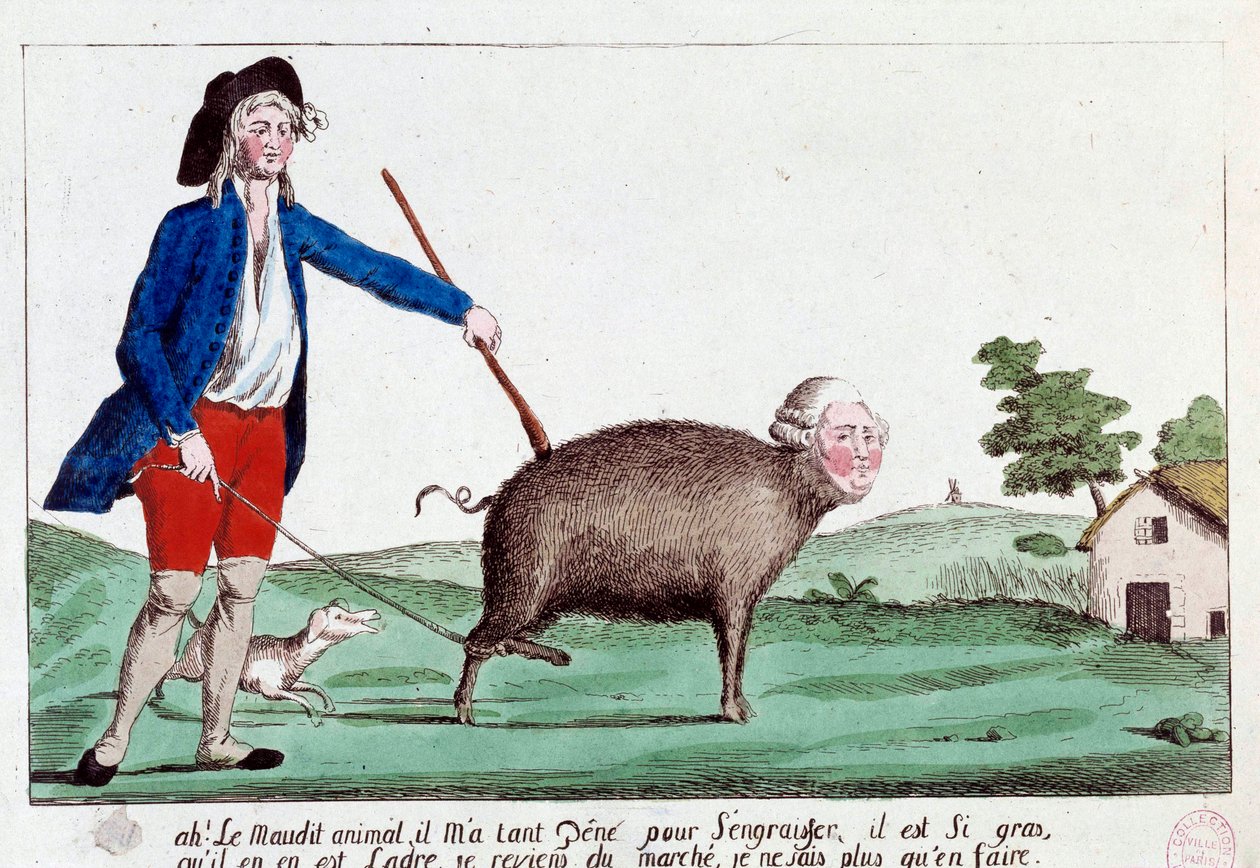 Karikatur, Gras, Grenze