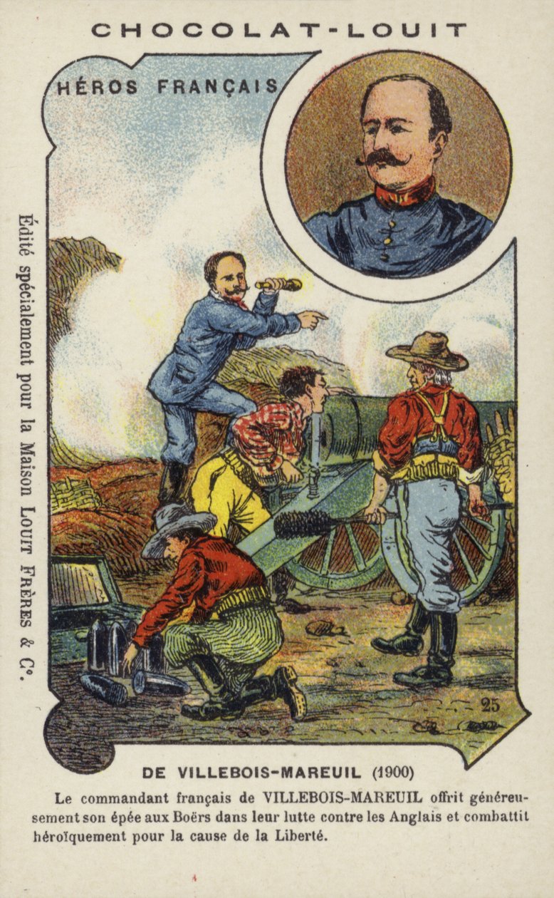 George de Villebois-Mareuil, französischer Soldat, der für die Buren im Burenkrieg kämpfte von French School