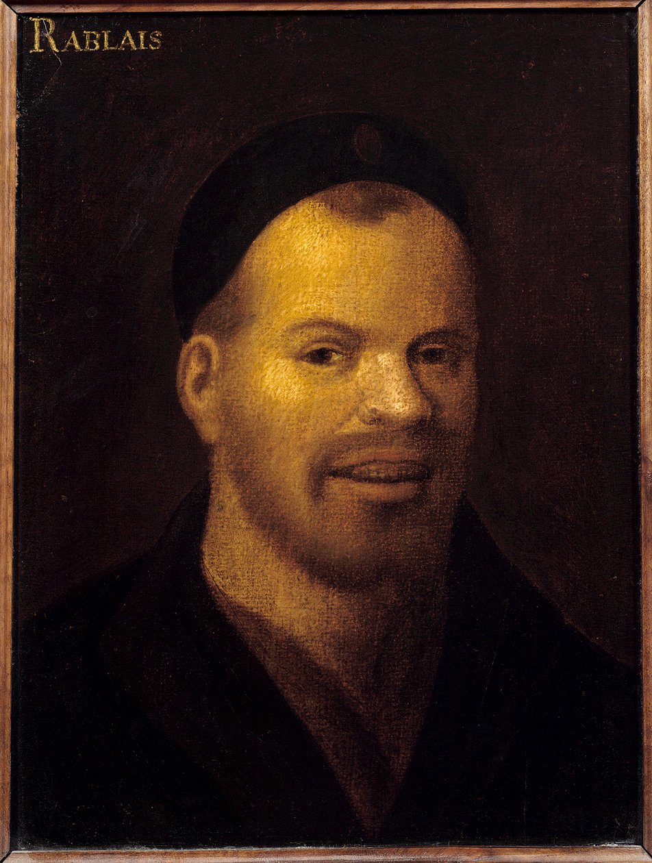 Phantasiekopf einst als Francois Rabelais (1494-1553) identifiziert von French School