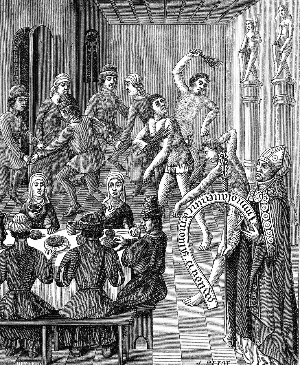 Häresie der Flagellanten von French School