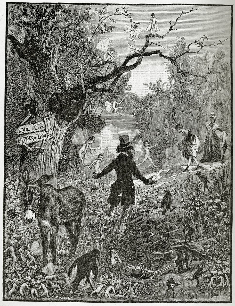 Illustration aus Théâtre en liberté von French School