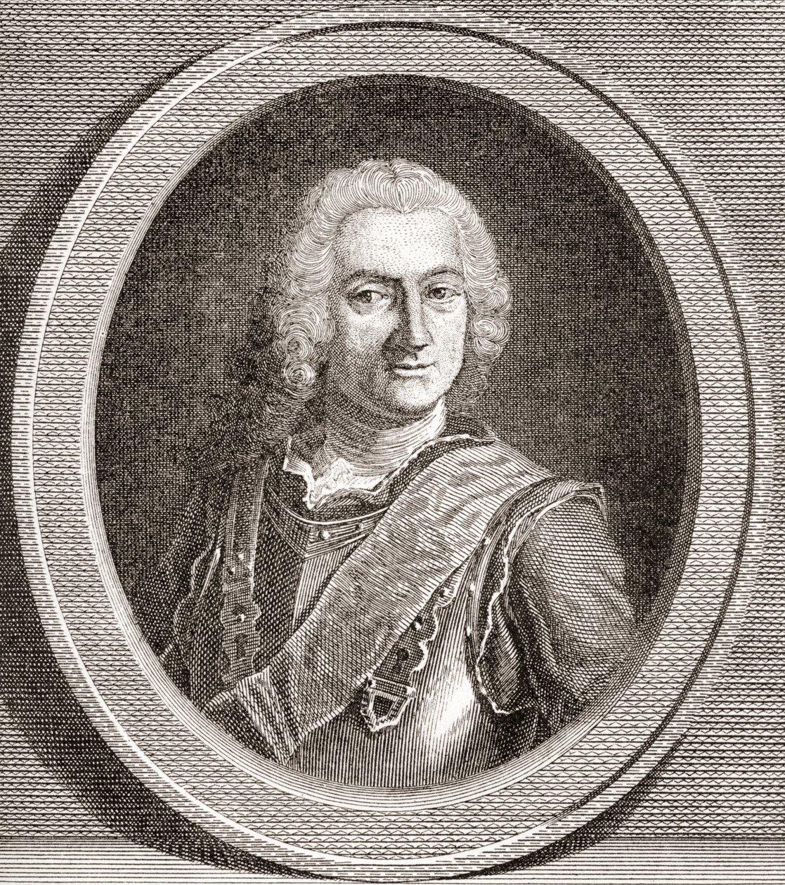 Jean-Baptiste François Desmarets, Marquis von Maillebois, Marschall von Frankreich. Aus Les Heures Libres, veröffentlicht 1908 von French School