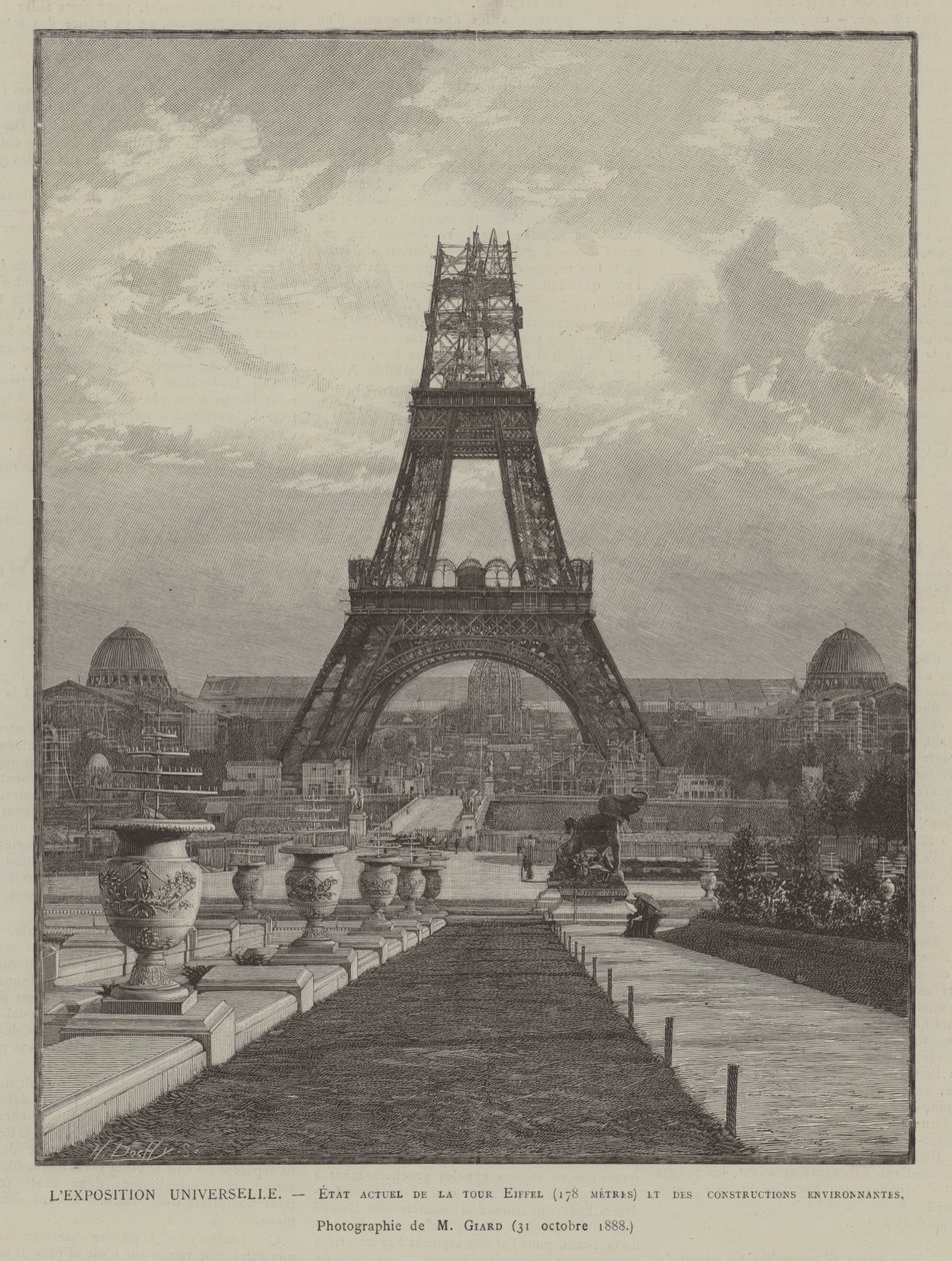 Die Weltausstellung, Aktueller Zustand des Eiffelturms von French School