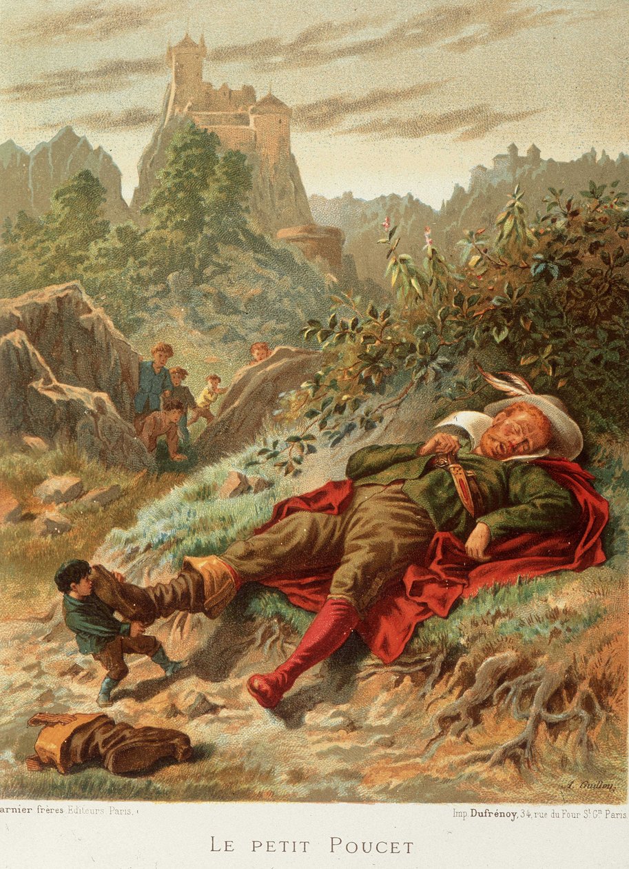 Le Peucet - in „Les Märchen von Perrault“ von French School