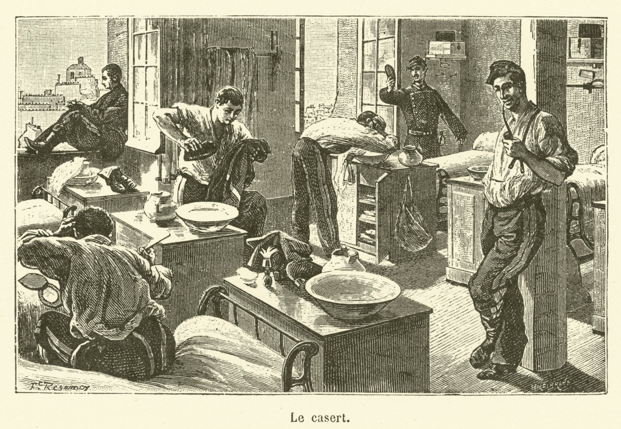 Der Kasert (Gravur) von French School