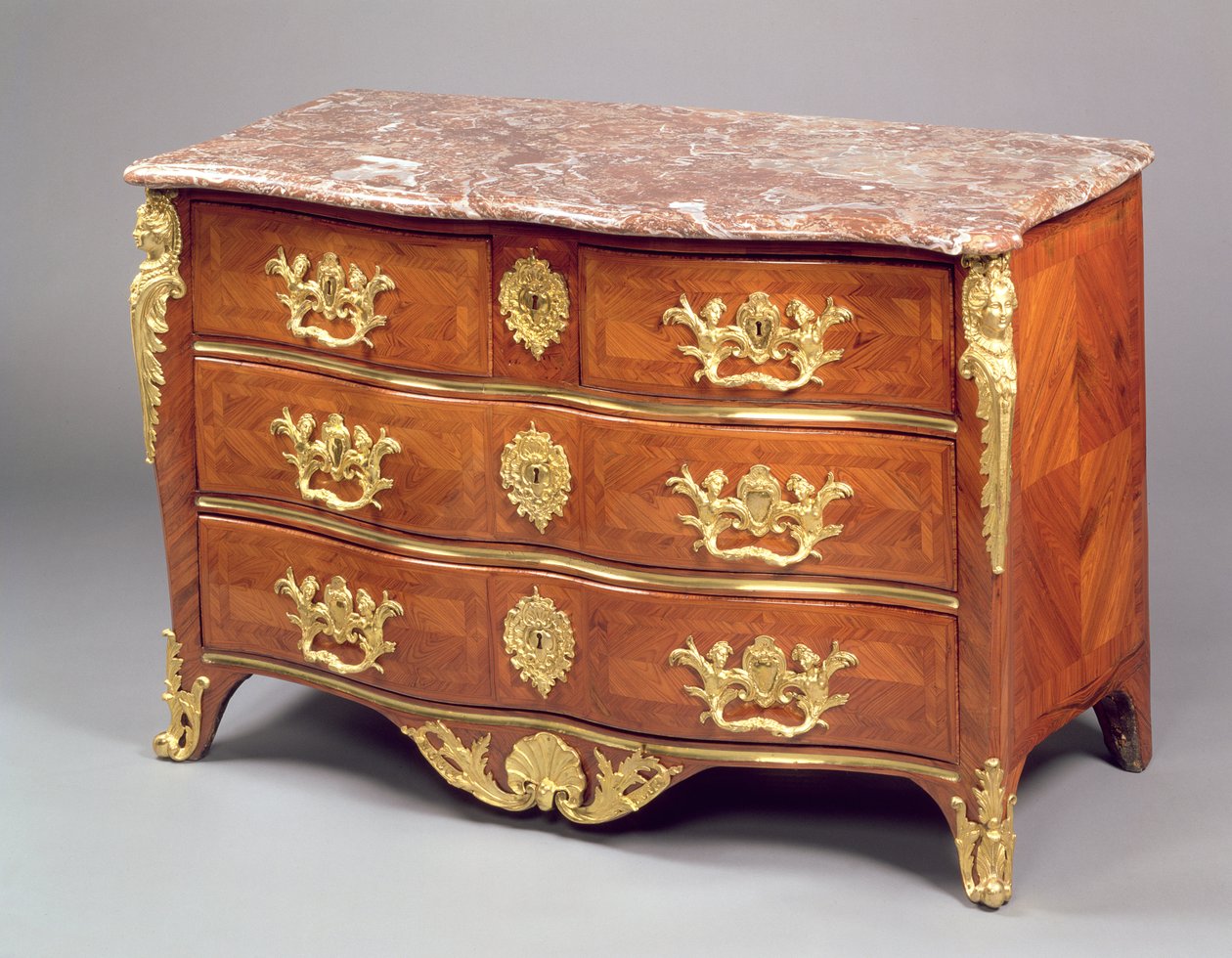 Louis XV Kommode von Francois Garnier, ca. 1730 von French School
