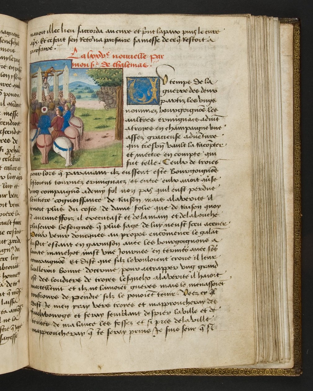 Seite aus Cent Nouvelles Nouvelles, c.1461-62 von French School