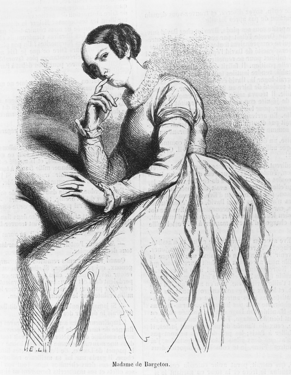 Madame de Bargeton, Illustration aus 