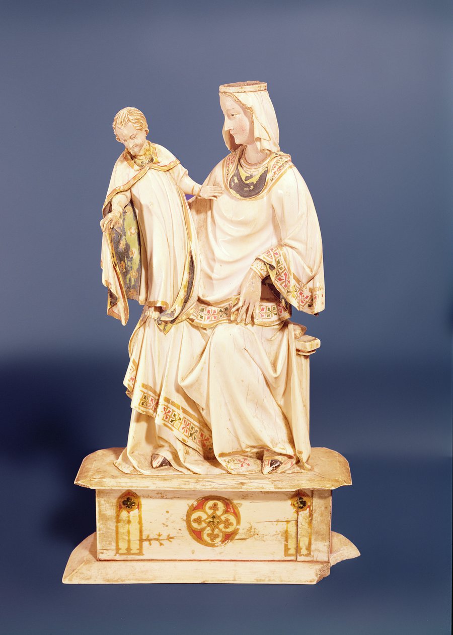 Madonna mit Kind von French School