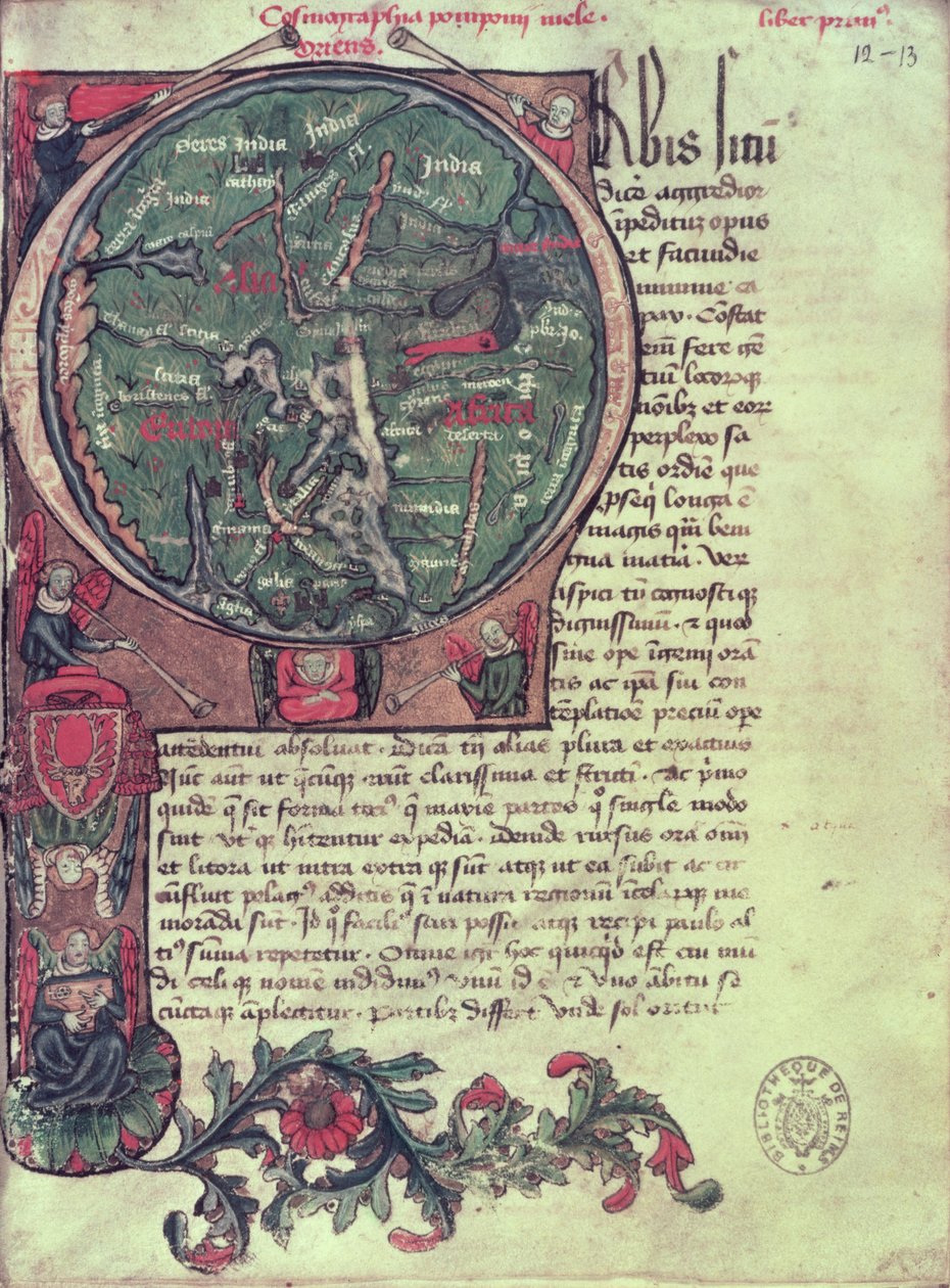 Ms 1321 fol.12 Historisierte Initiale 