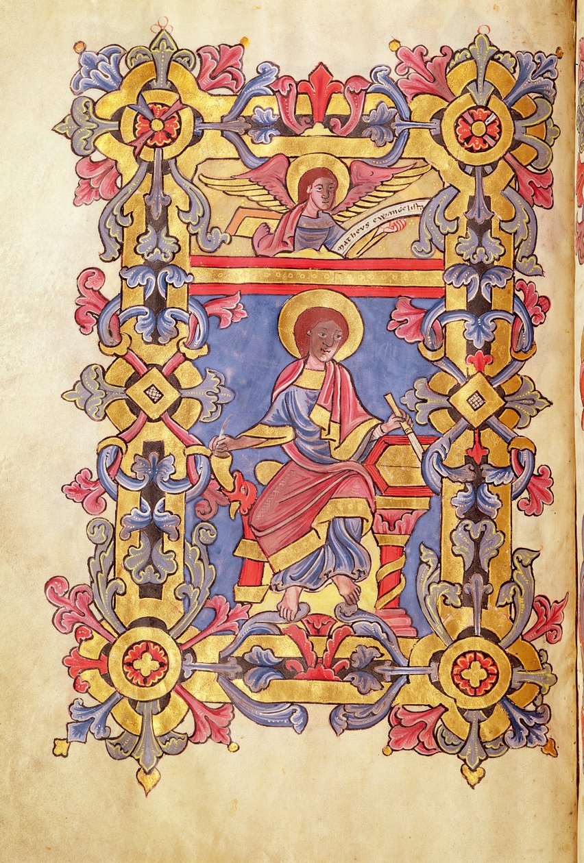 Ms 479 St. Matthäus, aus Les Evangiles de l