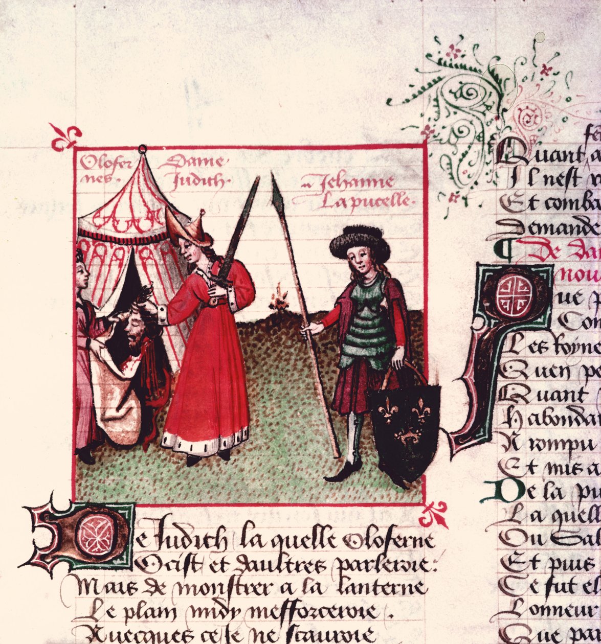 Ms Fr 12476 Judith und Holofernes und Jeanne d